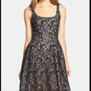 Shoshanna Svetlana black lace dress size 2 nwt